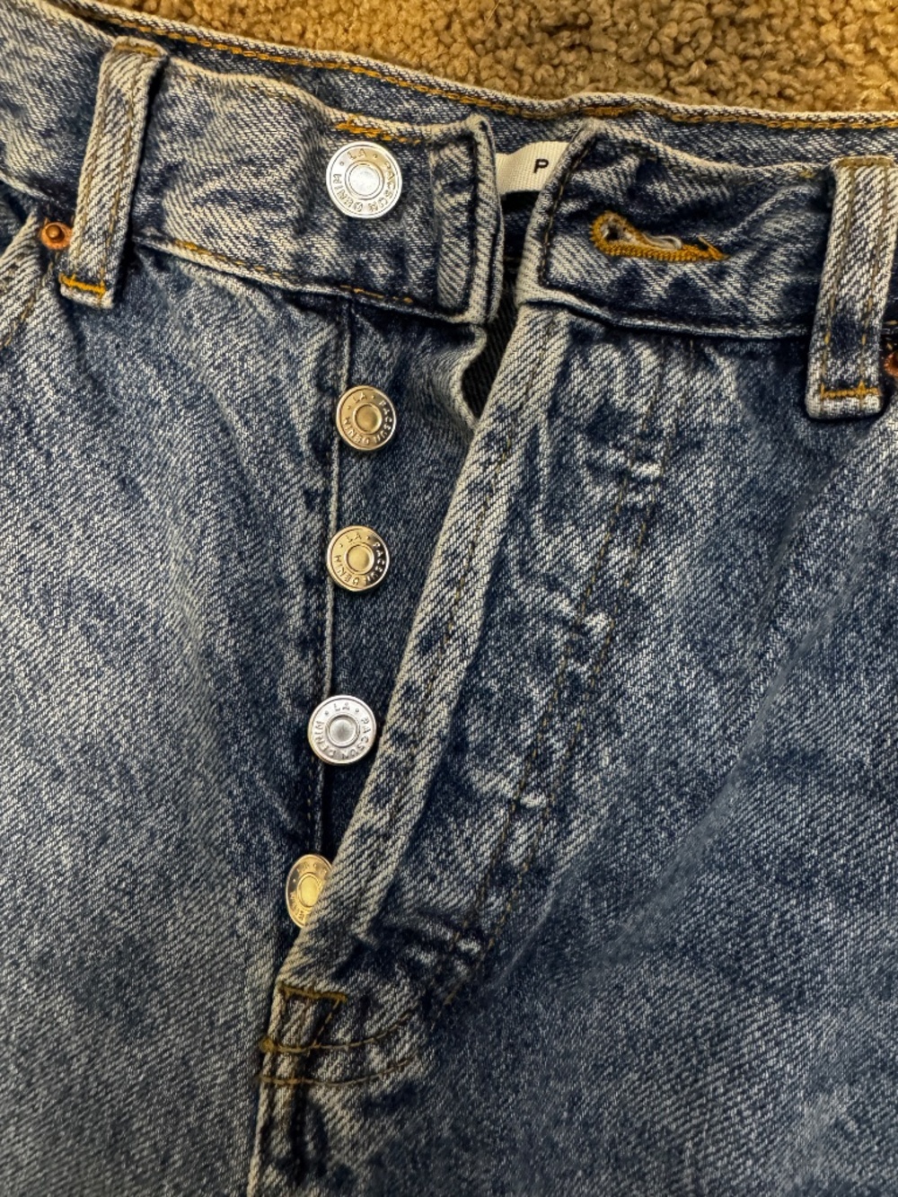 PACSUN HIGHRISE WIDE LEG JEANS - Picture 3 of 6